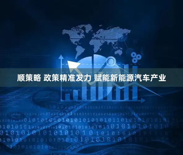 顺策略 政策精准发力 赋能新能源汽车产业