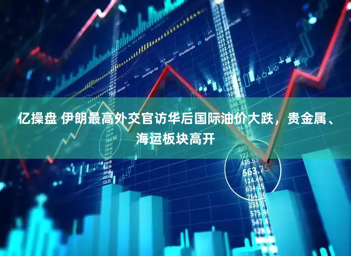 亿操盘 伊朗最高外交官访华后国际油价大跌，贵金属、海运板块高开